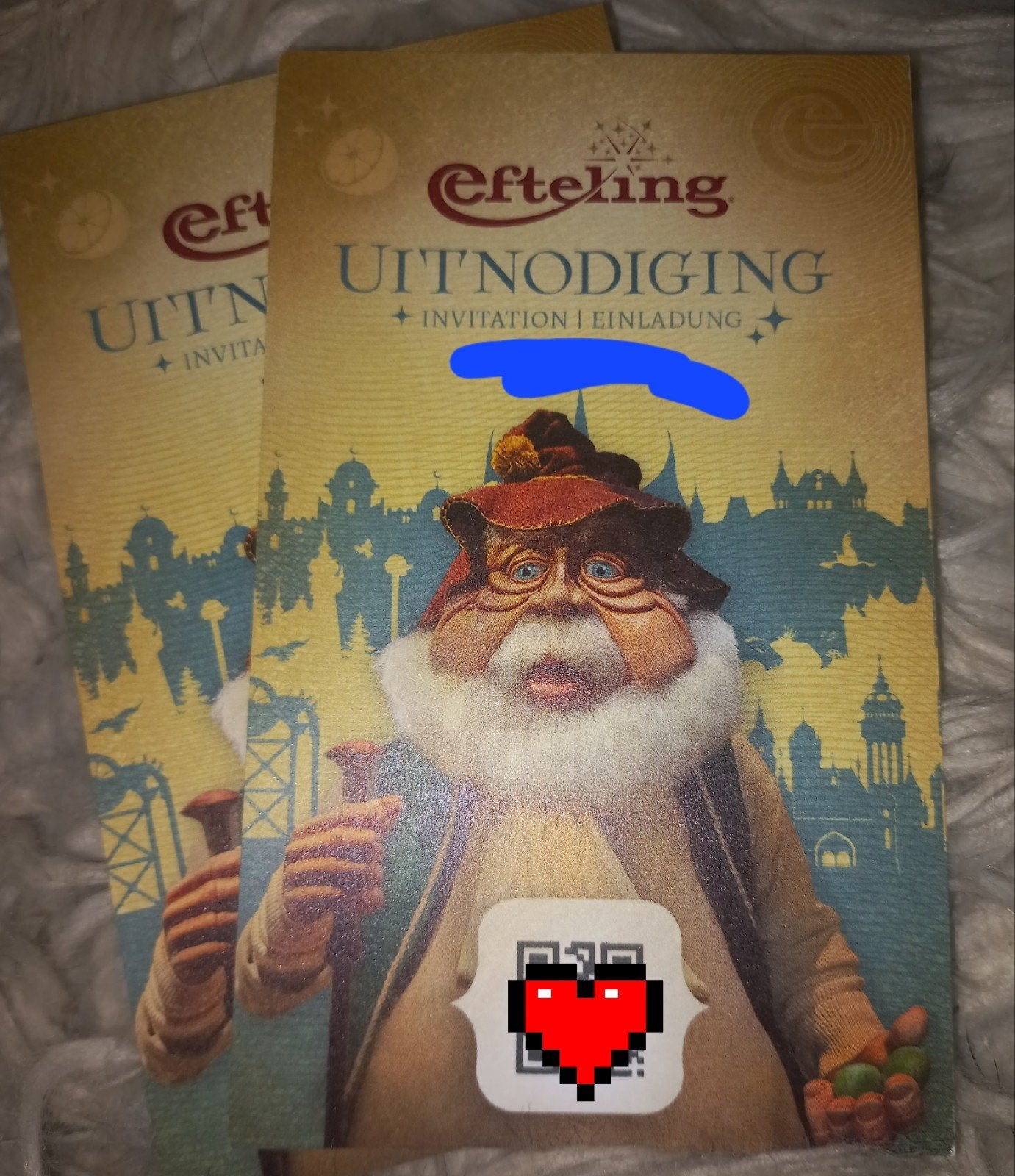 2 Efteling kaartjes geldig tot 31-12-2026, Drie personen of meer