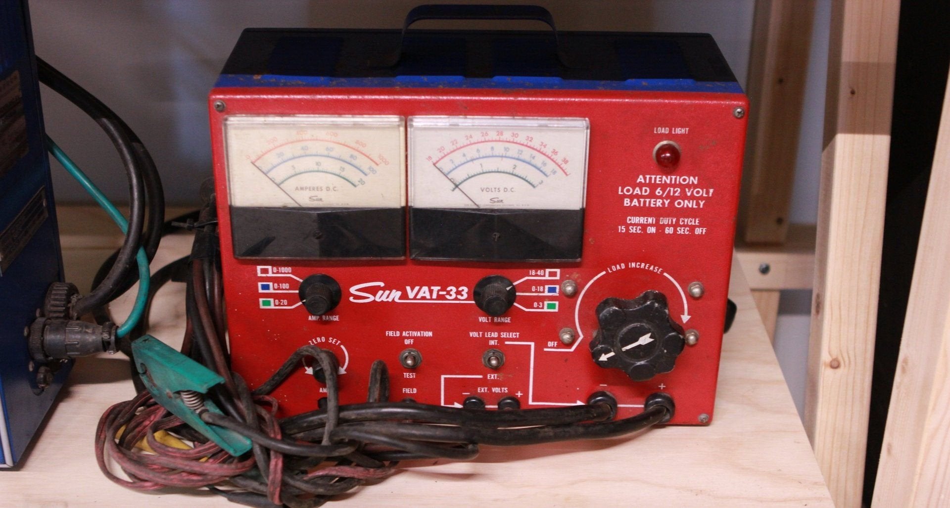Sun VAT-33 Volt-Ampere Tester, Ophalen, Gebruikt, -, -