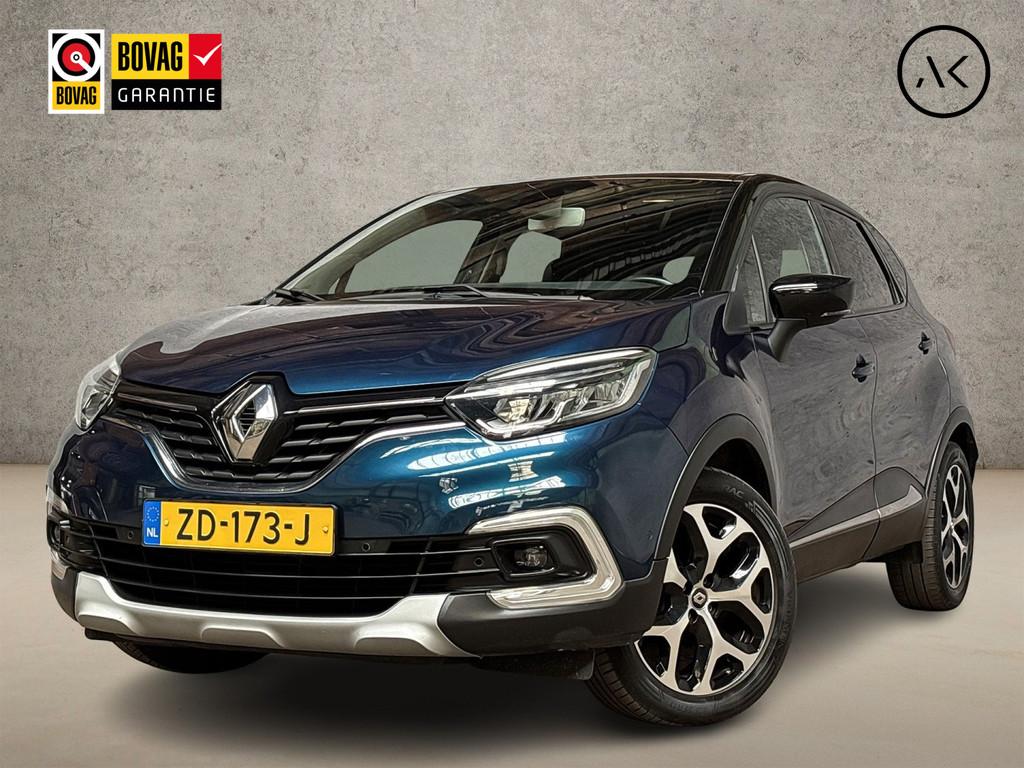 Renault Captur 0.9 TCe Intens Sport (NAVIGATIE, CLIMATE, CAM, Auto's, Renault, Voorwielaandrijving, Stof, Gebruikt, Blauw