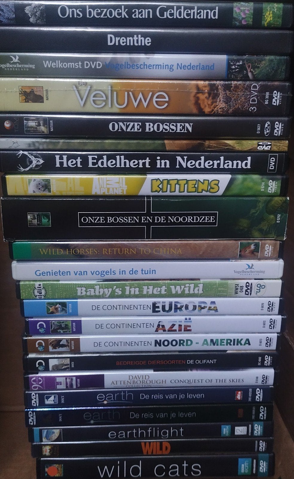 dvd 's natuur dieren provincie Nederland wereld rail away, Cd's en Dvd's, Alle leeftijden, Ophalen of Verzenden, Nieuw in verpakking