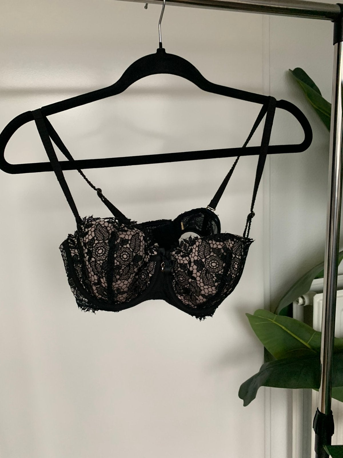 Hunkemöller Noir bh 80c, Verzenden, Zwart, BH