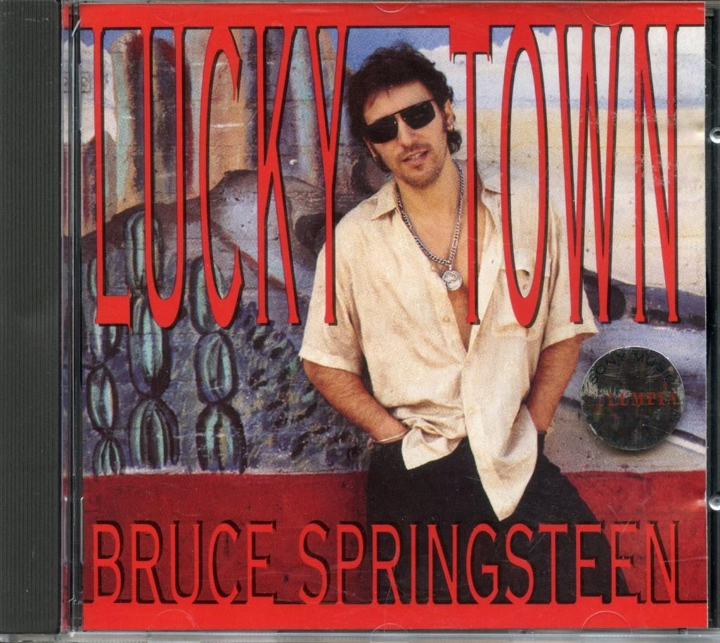 Bruce Springsteen - Lucky Town, Ophalen of Verzenden, Zo goed als nieuw