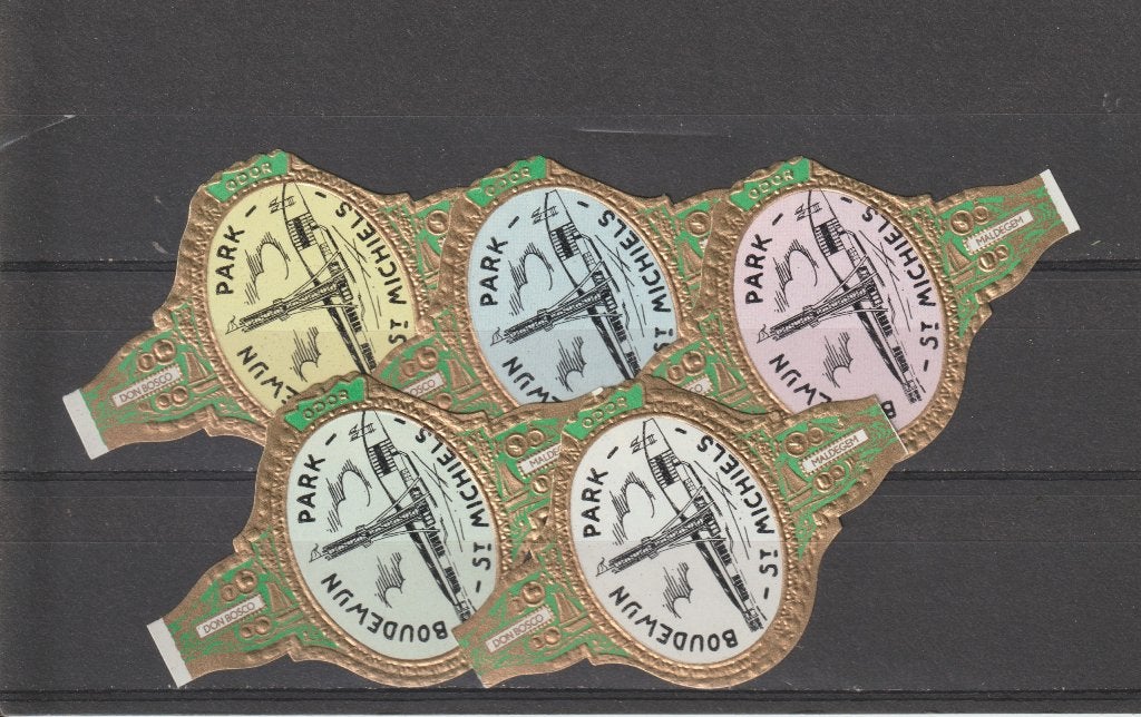 klassiek Maldegem 176  sigarenbanden, Verzamelen, Ophalen of Verzenden, Zo goed als nieuw, Sigarenbandjes