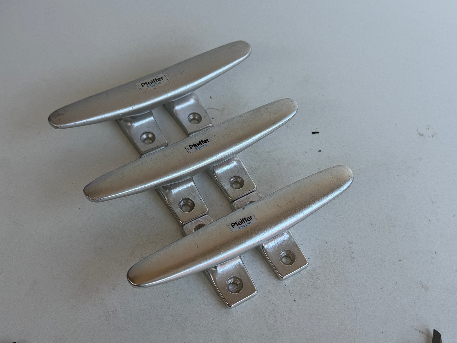 3 x Pfeiffer Marine Kikker aluminium 175mm, Watersport en Boten, Ophalen of Verzenden, Zo goed als nieuw, Overige typen