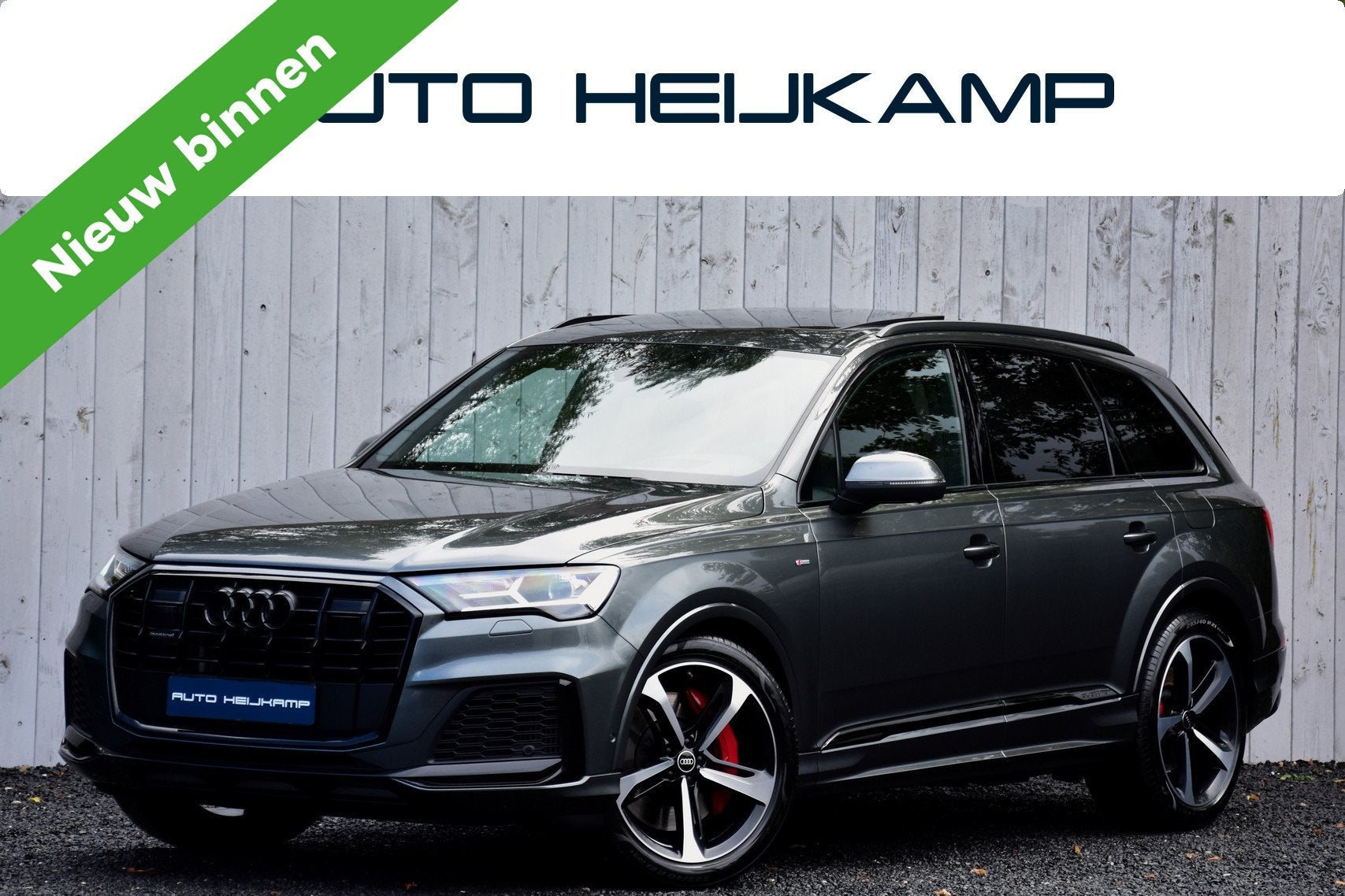 Audi Q7 55 TFSI e quattro Pro Line S | B&O | Luchtvering | M, Automaat, Dealer onderhouden, Gebruikt, Zwart