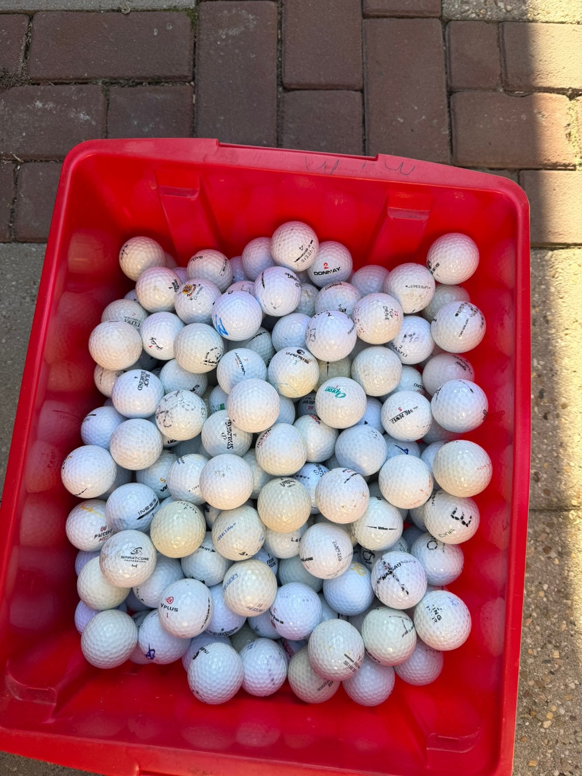 400 golfballen, Overige merken, Gebruikt, Bal(len), 6603EB