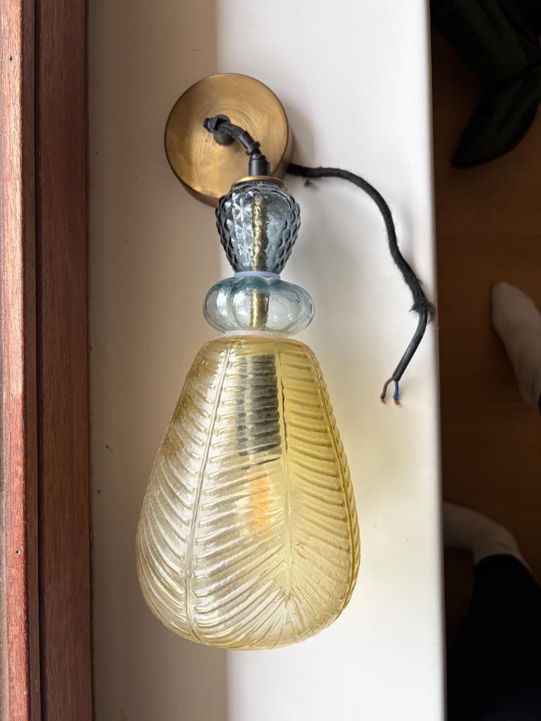 Sissy-Boy glazen hanglamp, Ophalen, Zo goed als nieuw