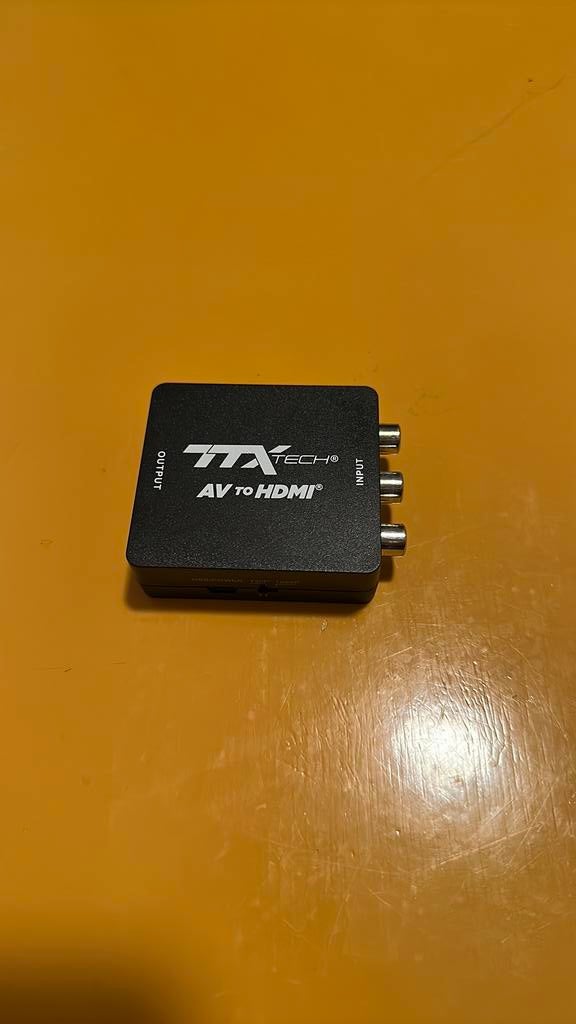 AV to HDMI - TTX Tech, Ophalen of Verzenden, Zo goed als nieuw
