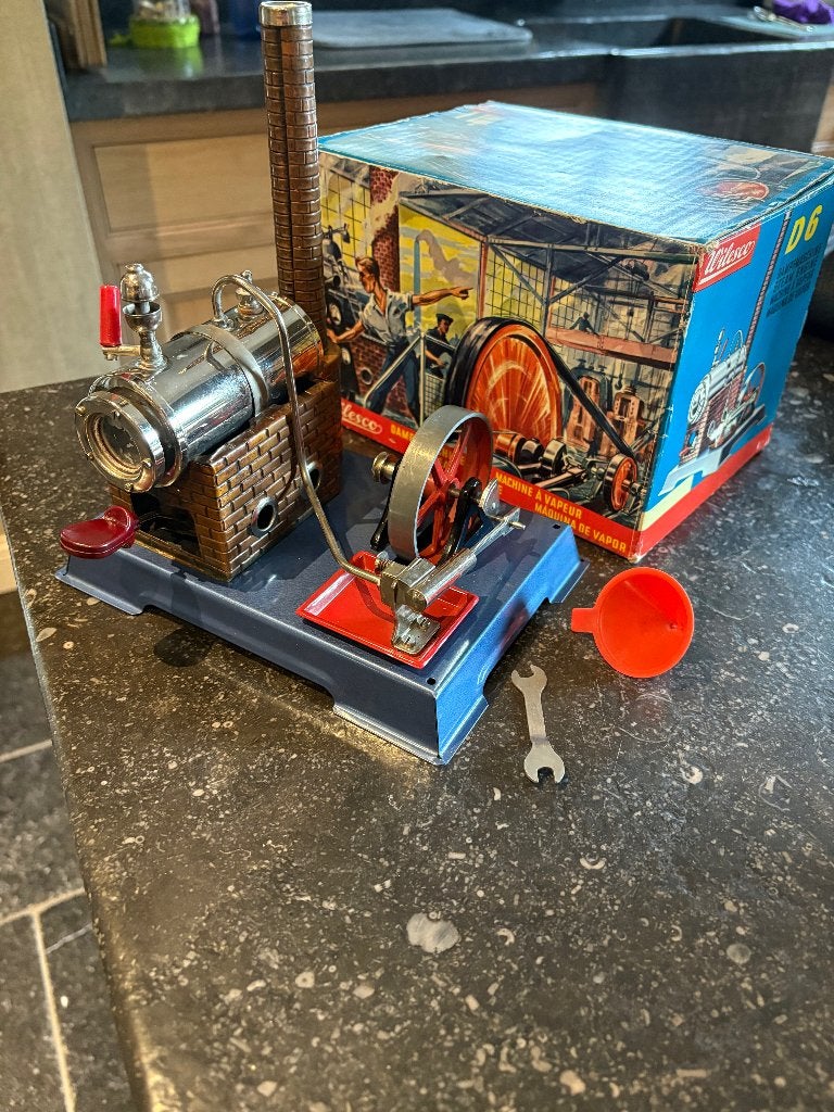 Wilesco Stoommachine D6, Ophalen of Verzenden