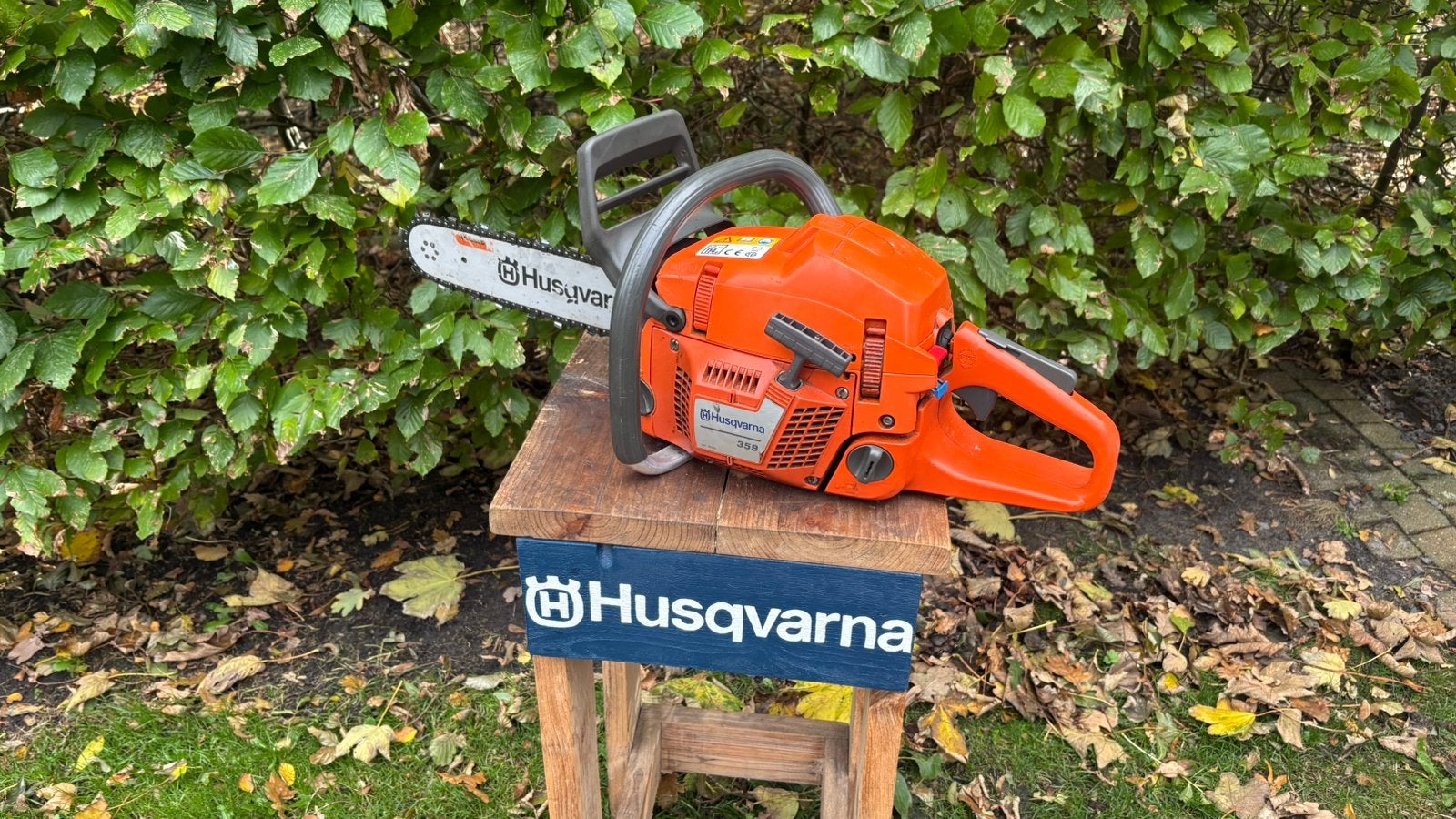 Zeer nette Husqvarna 359 kettingzaag. 59cc 3,9pk, Tuin en Terras, Ophalen of Verzenden, Zo goed als nieuw, Nvt, Nvt