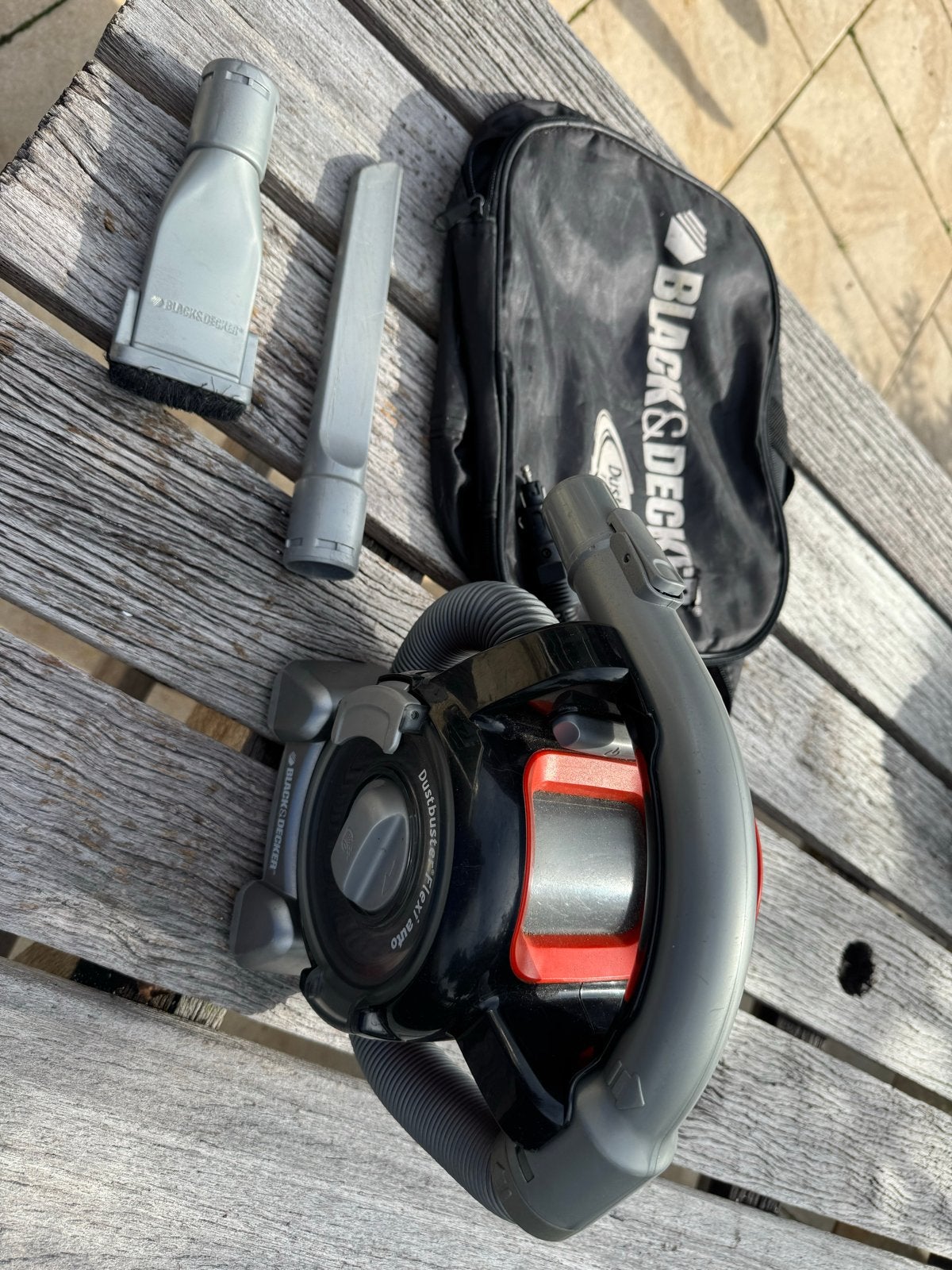 Black & Decker Autostofzuiger voor auto, camper, caravan, Ophalen of Verzenden, Gebruikt
