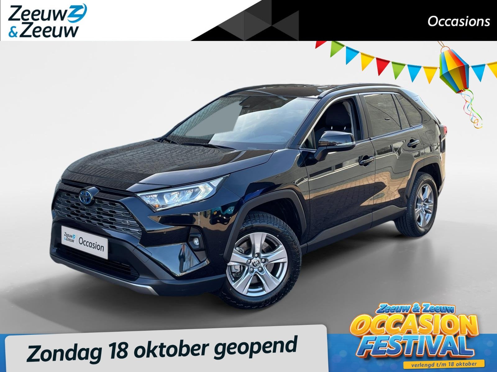 Toyota RAV4 2.5 Hybrid Business *Automaat*Navi via Carplay*C, Auto's, Dealer onderhouden, Stof, Gebruikt, Euro 6