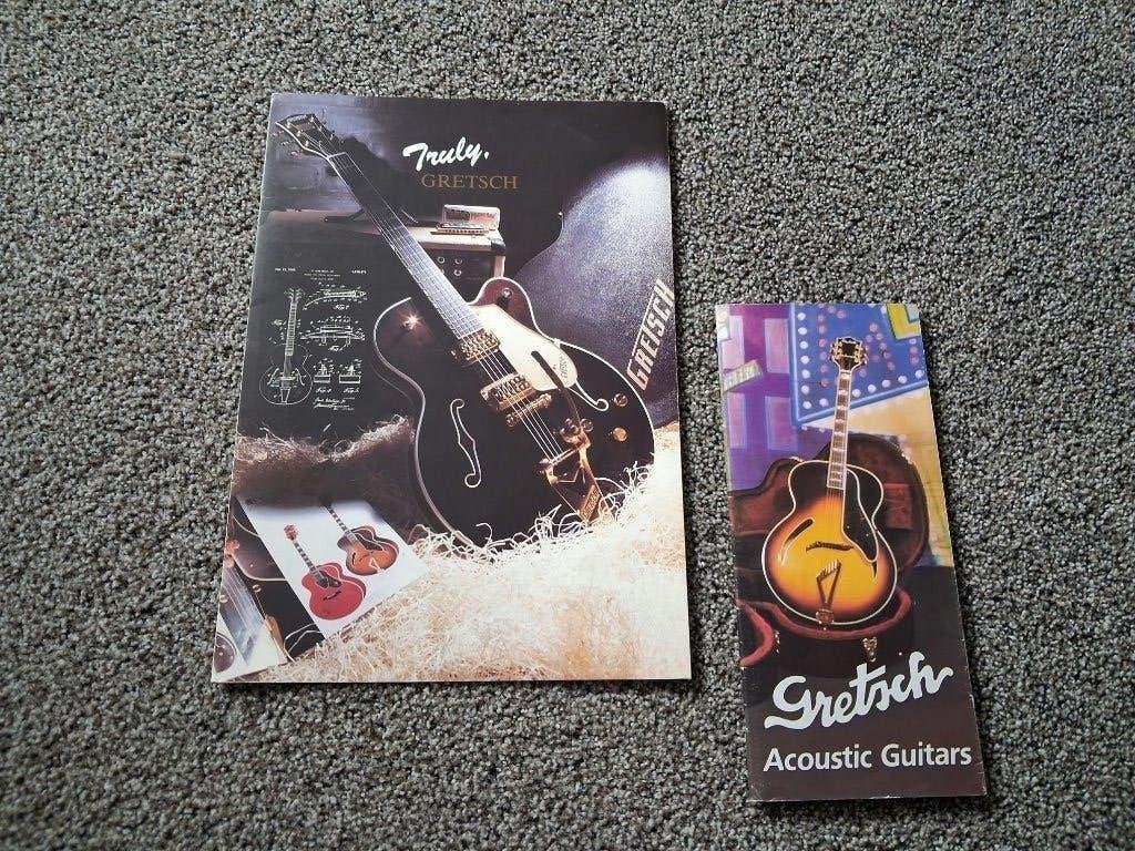 Folder Gretsch gitaren, Ophalen of Verzenden, Zo goed als nieuw, Overige merken