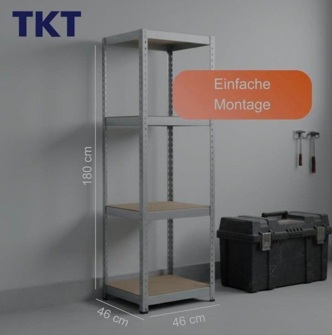 TKT Werkplaatsrek stelling rekken 180x46x46 cm, Ophalen, Nieuw