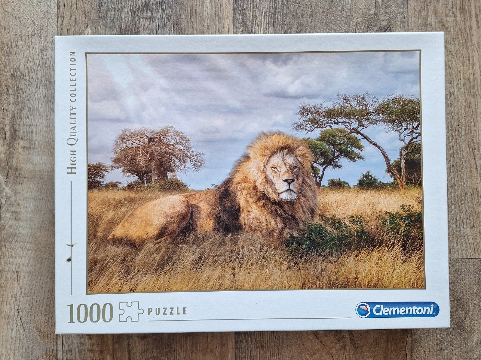 Clementoni puzzel Leeuw - 1000 stukjes
Rookvrij, Hobby en Vrije tijd, Denksport en Puzzels, Ophalen of Verzenden, 500 t/m 1500 stukjes