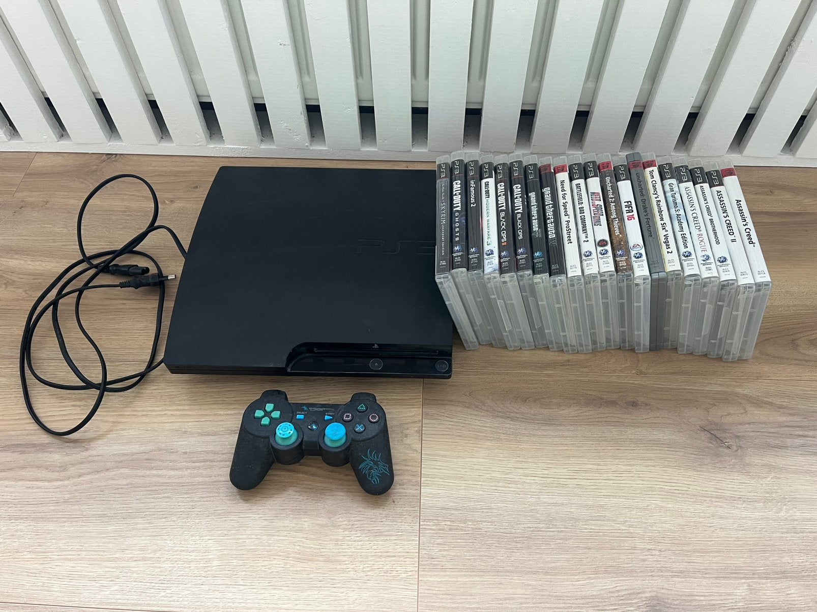 Playstation 3 met 20 spellen, Ophalen of Verzenden, Zo goed als nieuw, Met 1 controller, Slim