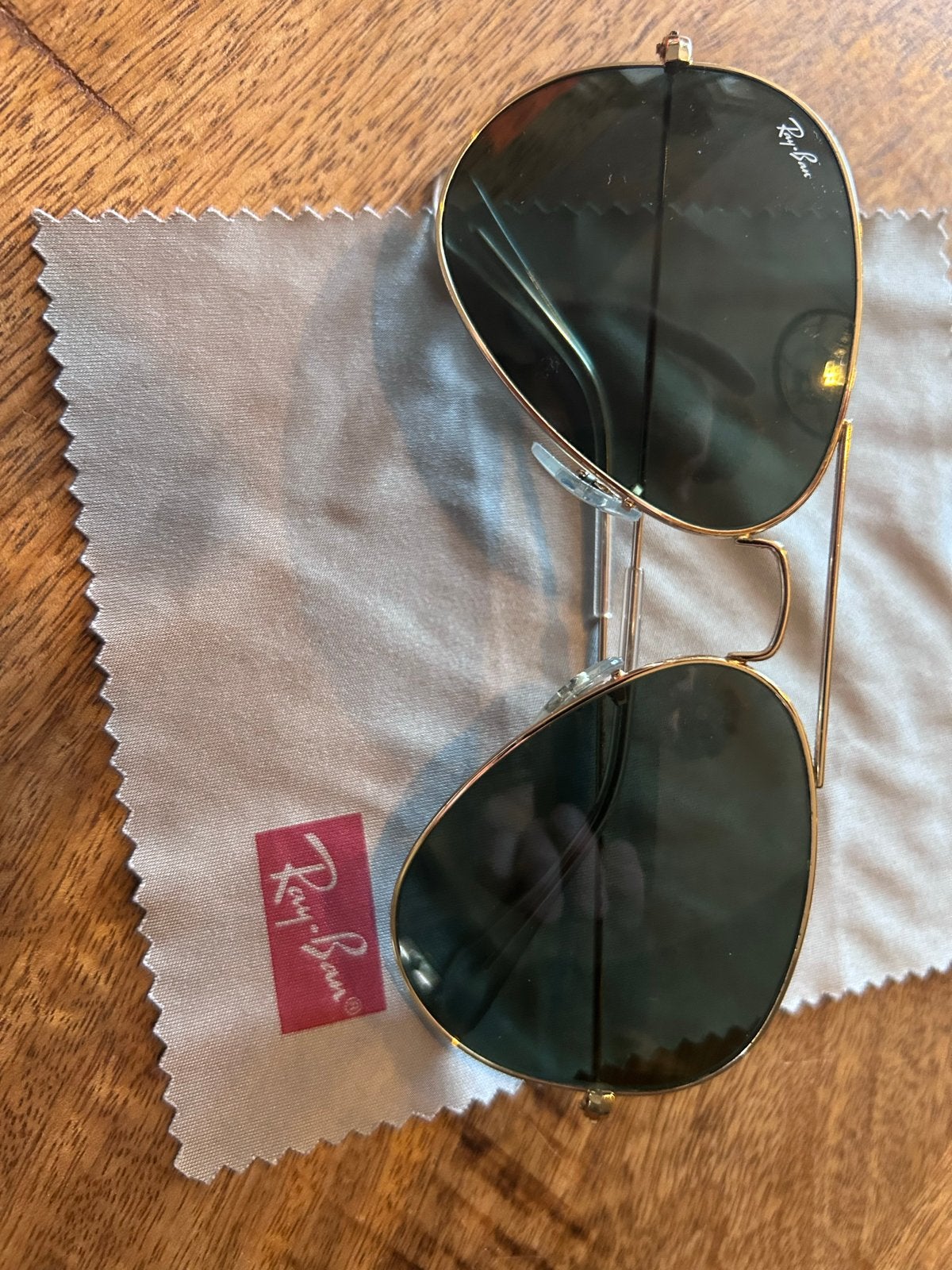 Ray-Ban Piloot Zonnebril - Klassiek en Tijdloos, Zonnebril, Ophalen of Verzenden, Zo goed als nieuw, Ray-Ban
