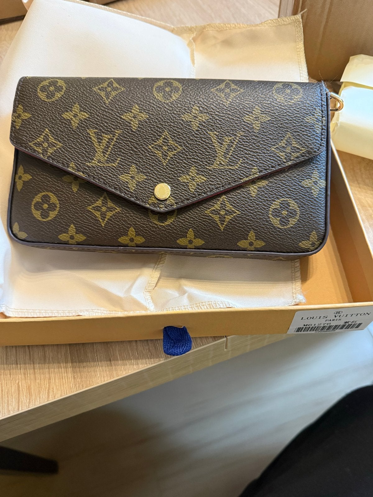 Louis Vuitton Pochette Félicie Monogram - Nieuw, Ophalen of Verzenden, Nieuw, Bruin, Avondtasje