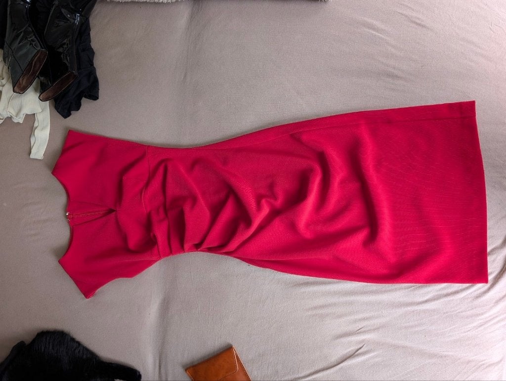 Diva catwalk jurk rood maat s mouwloos, Kleding | Dames, Diva catwalk, Ophalen of Verzenden, Zo goed als nieuw, Maat 36 (S)