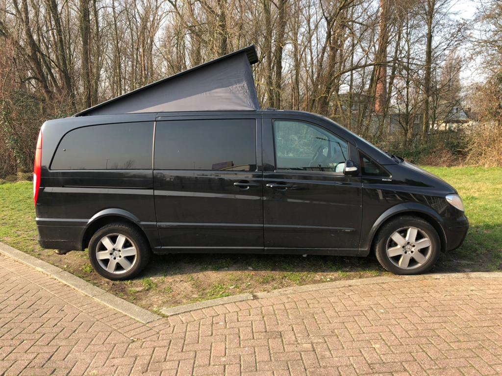 Mercedes Viano 2.2 CDI  180PK! Cr.Contr/7zits/parksens/trek, Buscamper of Camperbus, Mercedes-Benz, Particulier, Airconditioning