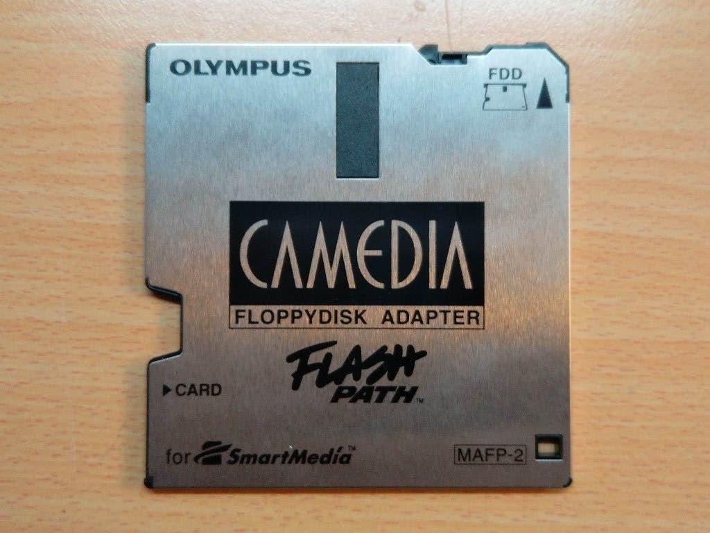 Camedia flash path smart media kaart lezer diskette, Ophalen of Verzenden