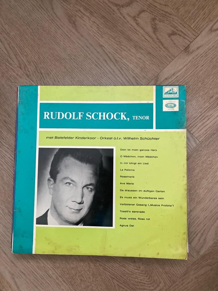 Rudolf Schock, Tenor - Klassieke Muziek LP, Ophalen of Verzenden, Modernisme tot heden, Gebruikt, Vocaal