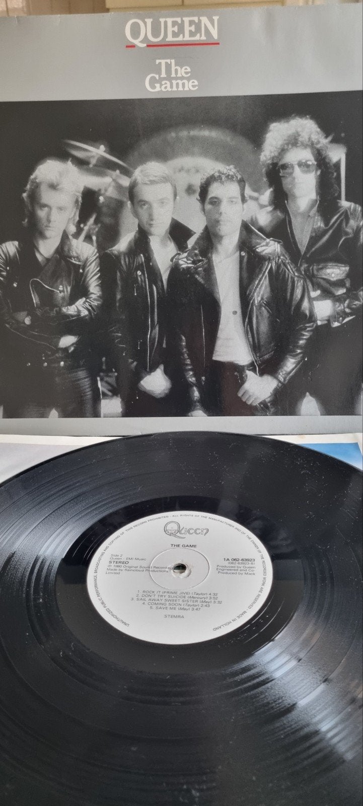 Queen - The Game LP (1980) - Klassieke Rock Vinyl, Cd's en Dvd's, Vinyl | Rock, Gebruikt, Poprock, 12 inch, Ophalen of Verzenden