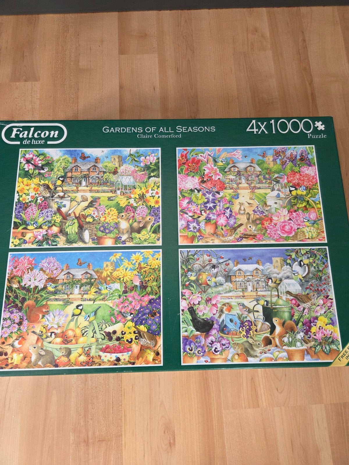 diverse legpuzzels 1000 stukjes, Ophalen of Verzenden, 500 t/m 1500 stukjes, Zo goed als nieuw