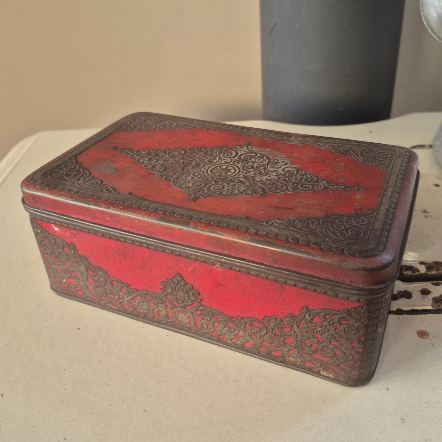 vintage Niemeyer's tabak blik, Verzamelen, Blikken, Ophalen of Verzenden, Gebruikt, Overige, Overige merken