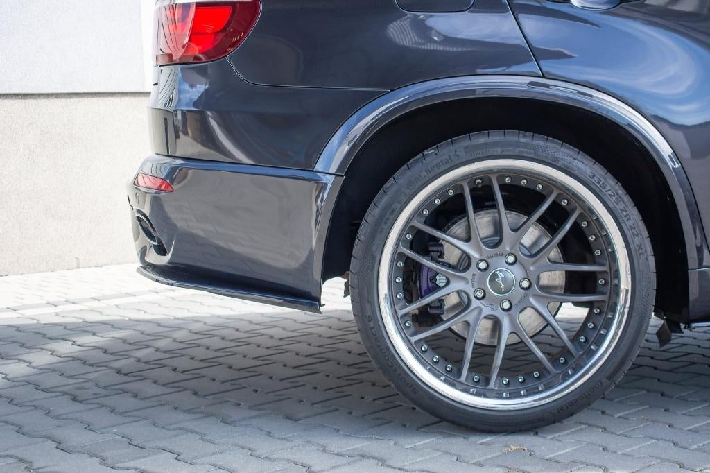 Splitter achterzijde skirts - BMW X5 E70 M-pack 10-13, Auto diversen, Tuning en Styling, Ophalen of Verzenden