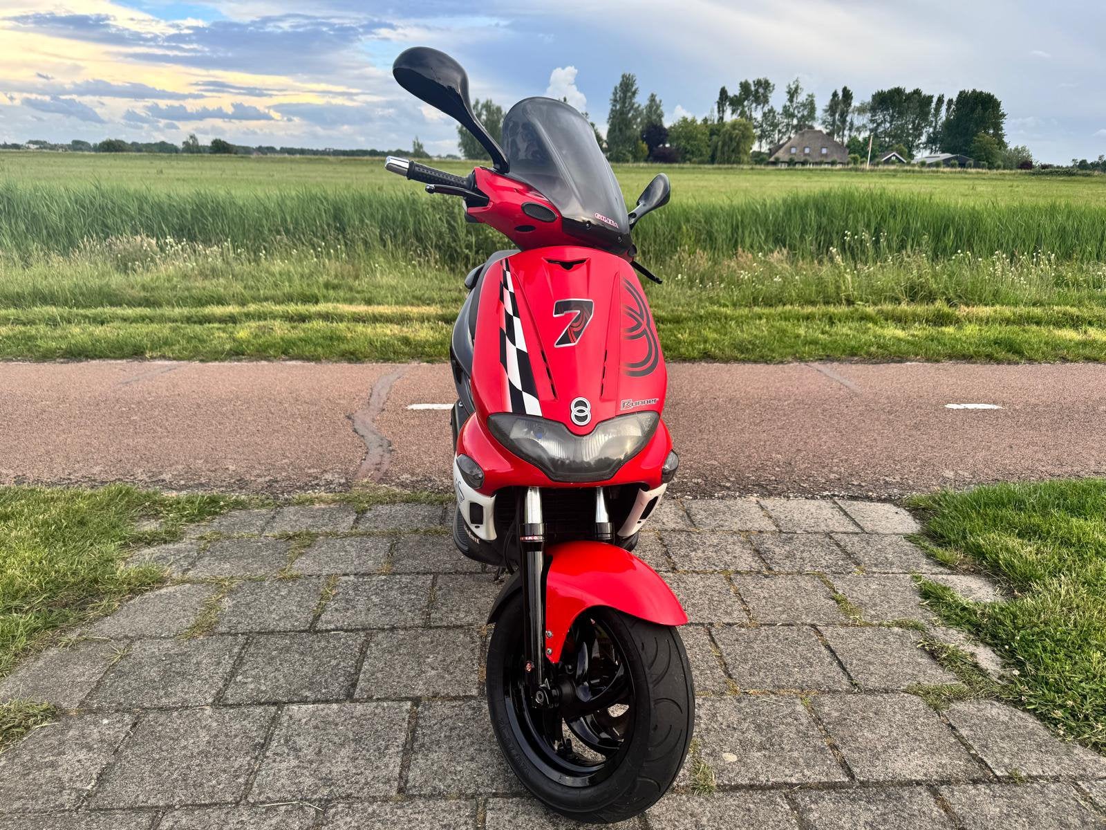 Gilera Runner 180cc Dubbeldisk A2, Ophalen, Overige modellen, 180 cc, Zo goed als nieuw