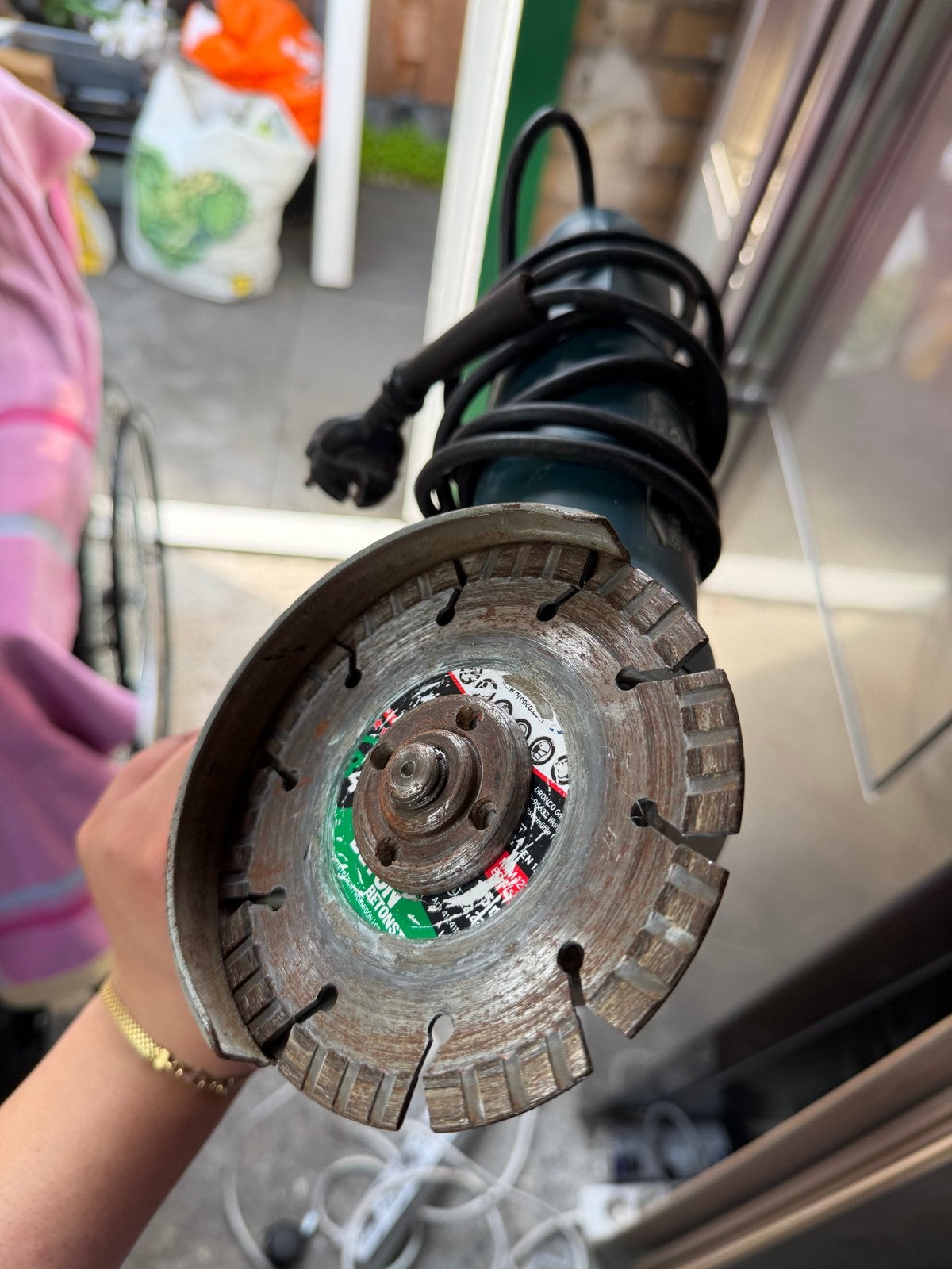 Black & Decker Haakse Slijpmachine CD115 - Gebruikt, Doe-het-zelf en Verbouw, Gereedschap | Slijpmachines, Ophalen, Gebruikt, Minder dan 700 watt