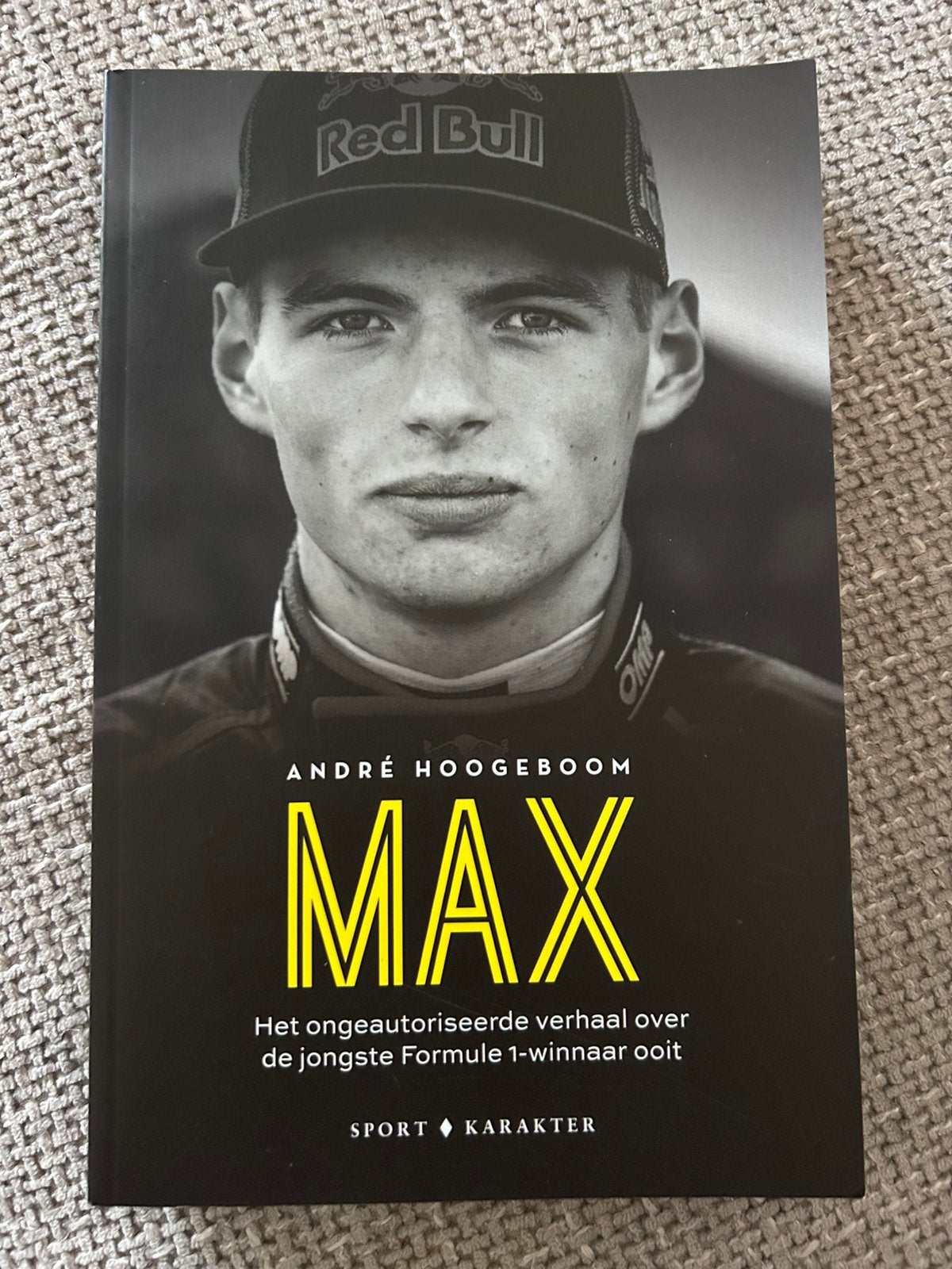 André Hoogeboom - Max Verstappen biografie, Ophalen of Verzenden, Zo goed als nieuw, André Hoogeboom