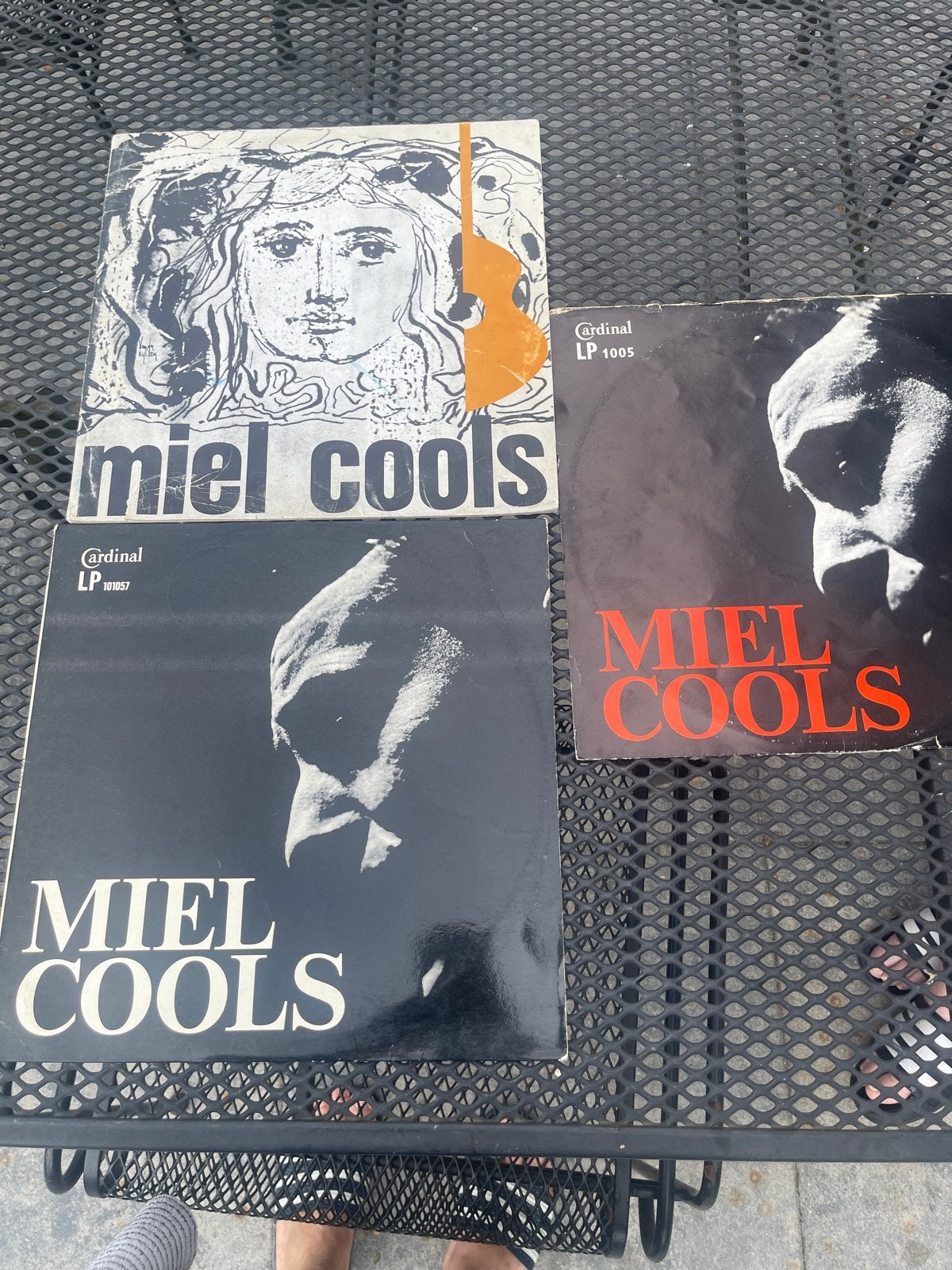 Miel Cools LP's - Set van 3 vintage vinylplaten, Cd's en Dvd's, LP, Gebruikt, Originele persing, Ophalen of Verzenden