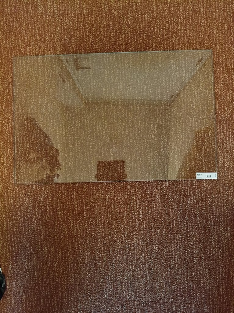 Besta glazen plank, Ophalen, Nieuw