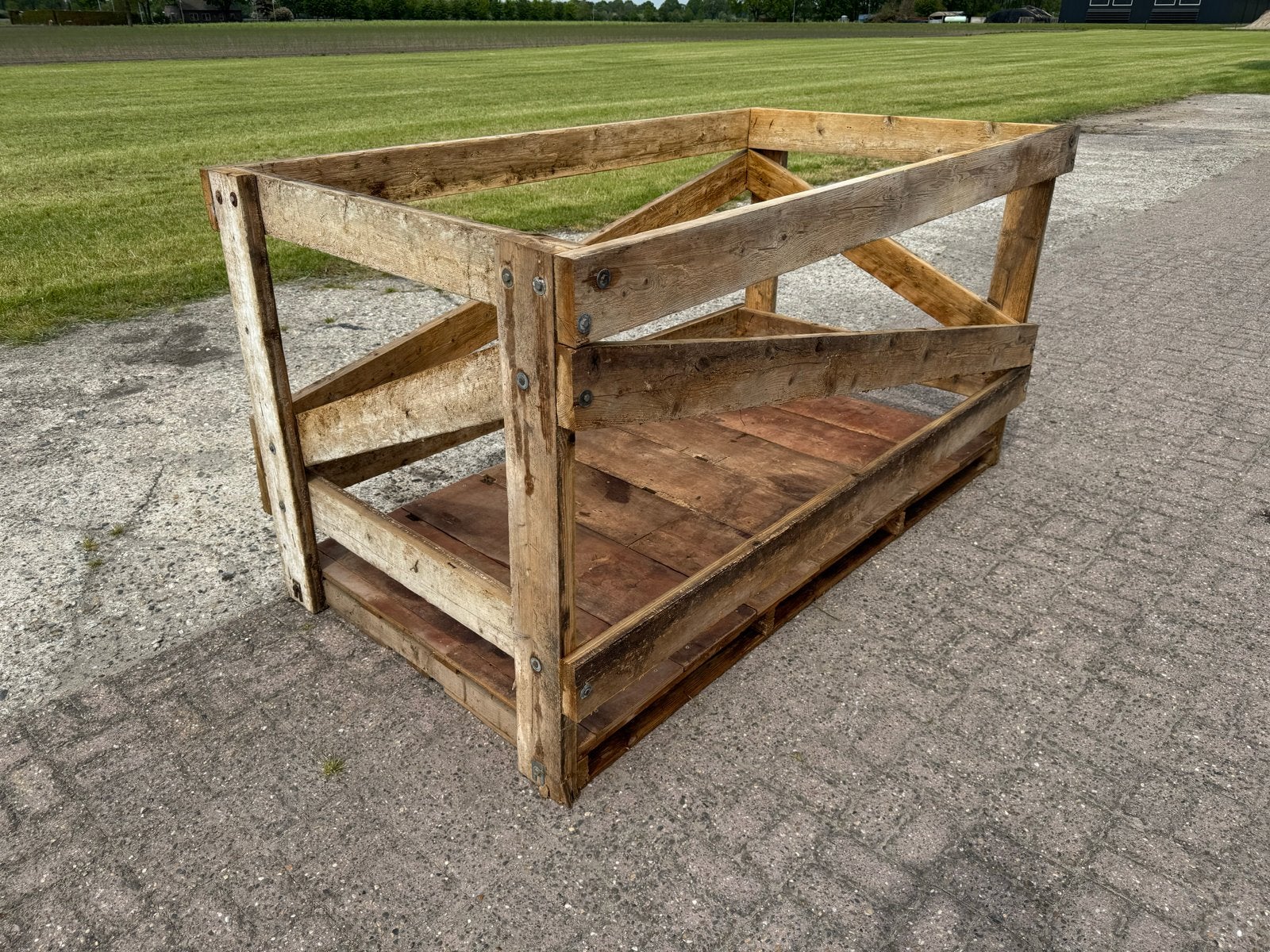 Manbak zelfbouw 230 x 130 cm, Ophalen of Verzenden, Overige typen, Minder dan 2 meter