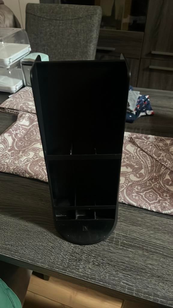 Nespresso capsuleholder zwart, Ophalen, Zwart, Overige systemen, Zo goed als nieuw
