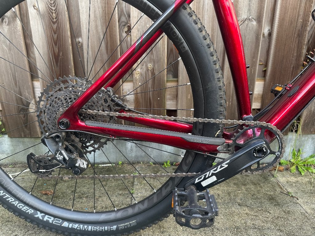 Trek pro caliber 9,7 moutainbike M/L, Ophalen, Hardtail, Heren, 49 tot 53 cm