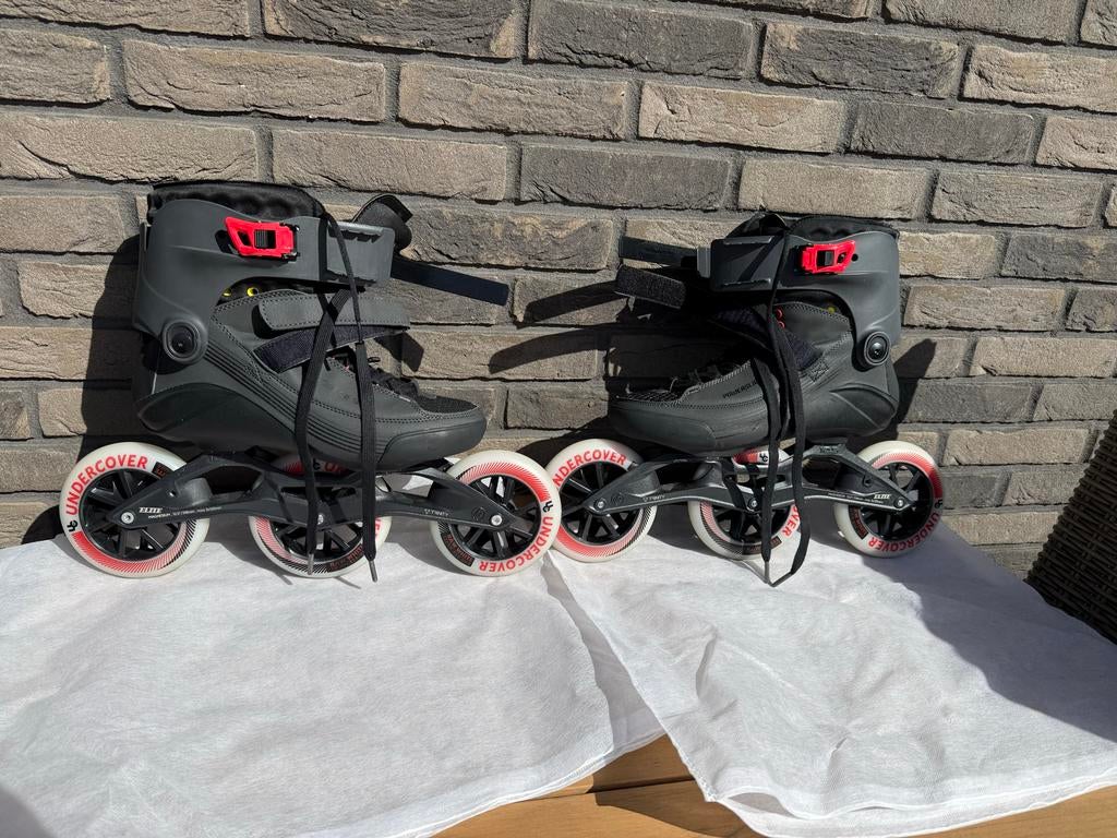 Powerslide Swell Stellar Road 125 - Maat 43 EU, Sport en Fitness, Skeelers, Heren, Ophalen of Verzenden, Zo goed als nieuw, Inline skates 4 wielen