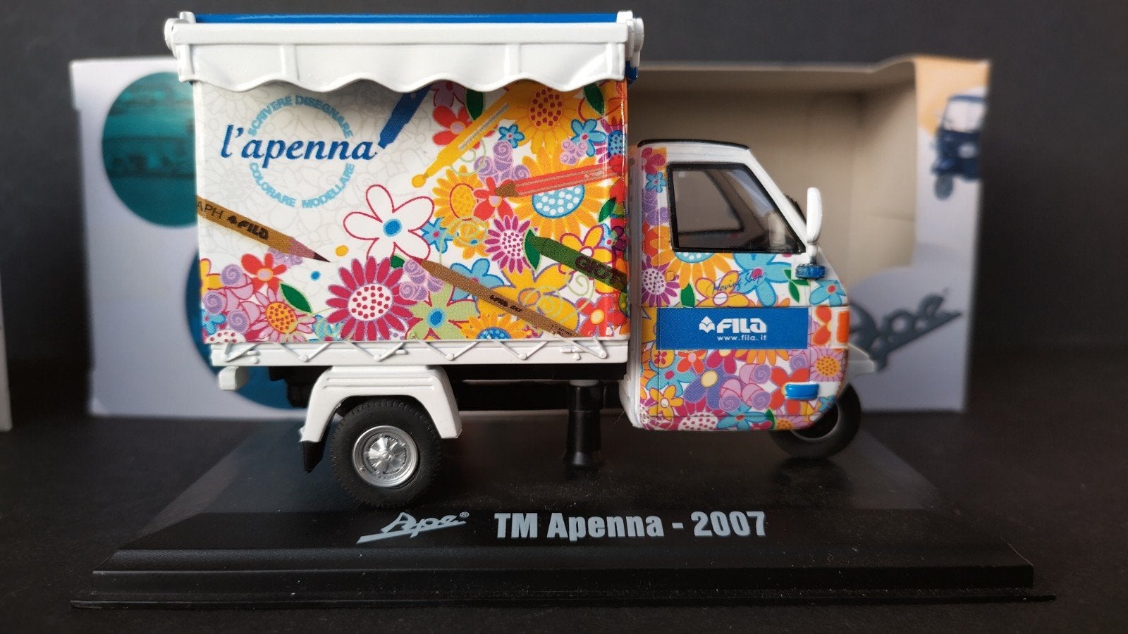 Vespa Ape TM Malandra 2007 1:32 Italeri Pol, Overige merken, Auto, Verzenden, .