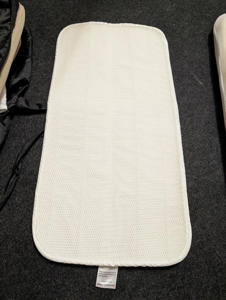 AeroSleep 3D-matrastopper 80x40 co-sleeper/ledikantje, Jongetje of Meisje, Wit, Overige typen, Ophalen of Verzenden