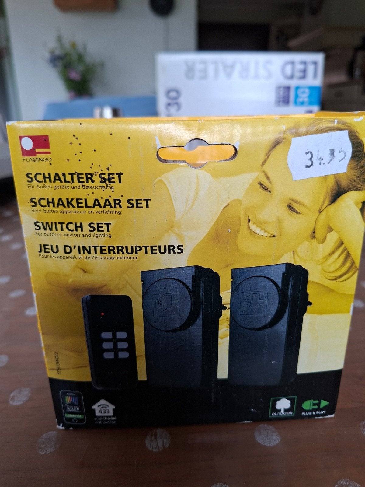 Nieuwe Flamingo Schakelaar Set voor Buiten, Ophalen of Verzenden, Nieuw, Overige merken, Schakelaar