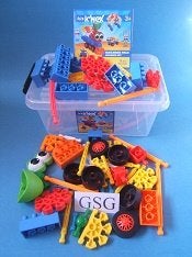 Kid knex railroad palls nr. 85329-07, Ophalen, Zo goed als nieuw, K'nex