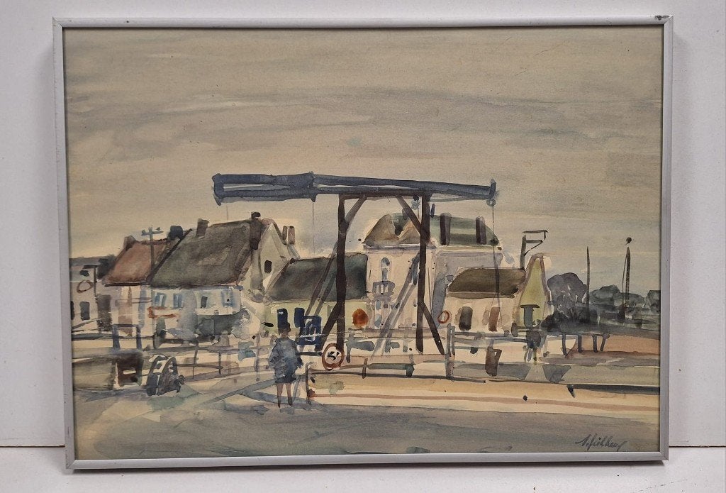 * Schilderij - Ad Kikkert, Ophalen