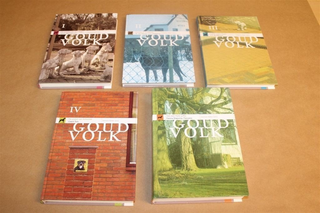 Goud Volk — Siemon Reker Oldambt Compleet 5 Delen, Boeken, Ophalen of Verzenden, Zo goed als nieuw