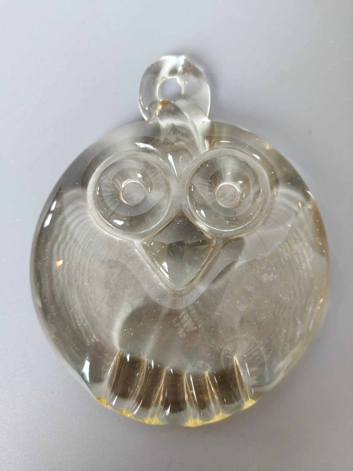 Benny Motzfeldt Noorwegen vintage raamhanger glas uil, Verzenden