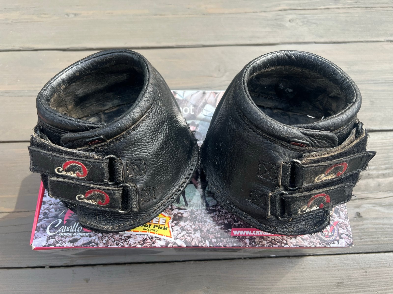 Paar Cavallo Simple hoefschoenen maat 2, Ophalen of Verzenden, Gebruikt