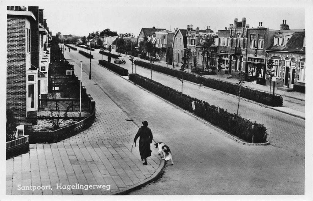 702-484-039 Santpoort Hagelingerweg, Verzenden, Voor 1920, Noord-Holland