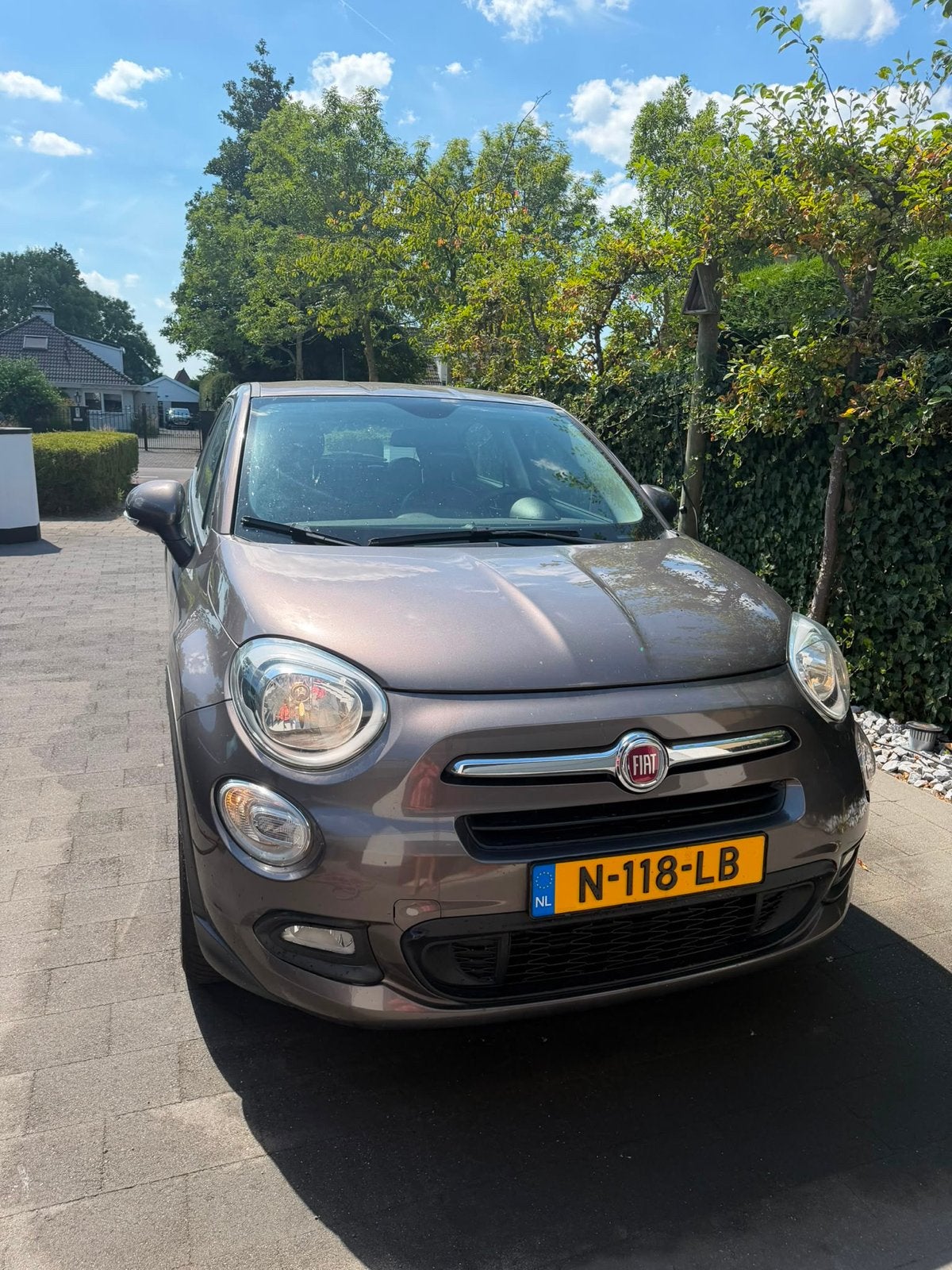 Fiat 500X 1.4 Turbo Multiair 16V 140pk 2016 Grijs, Auto's, Voorwielaandrijving, Stof, 1295 kg, 4 cilinders