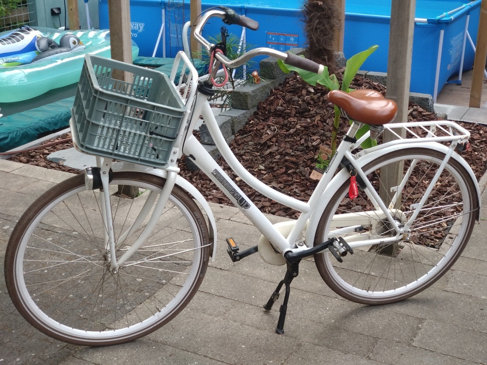 Sparta fiets met mandje 28" - Ideaal voor dagelijks gebruik, Ophalen, Terugtraprem, Sparta, Gebruikt